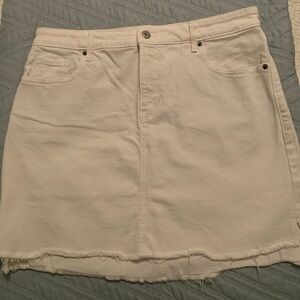 Old Navy White Mini Skirt